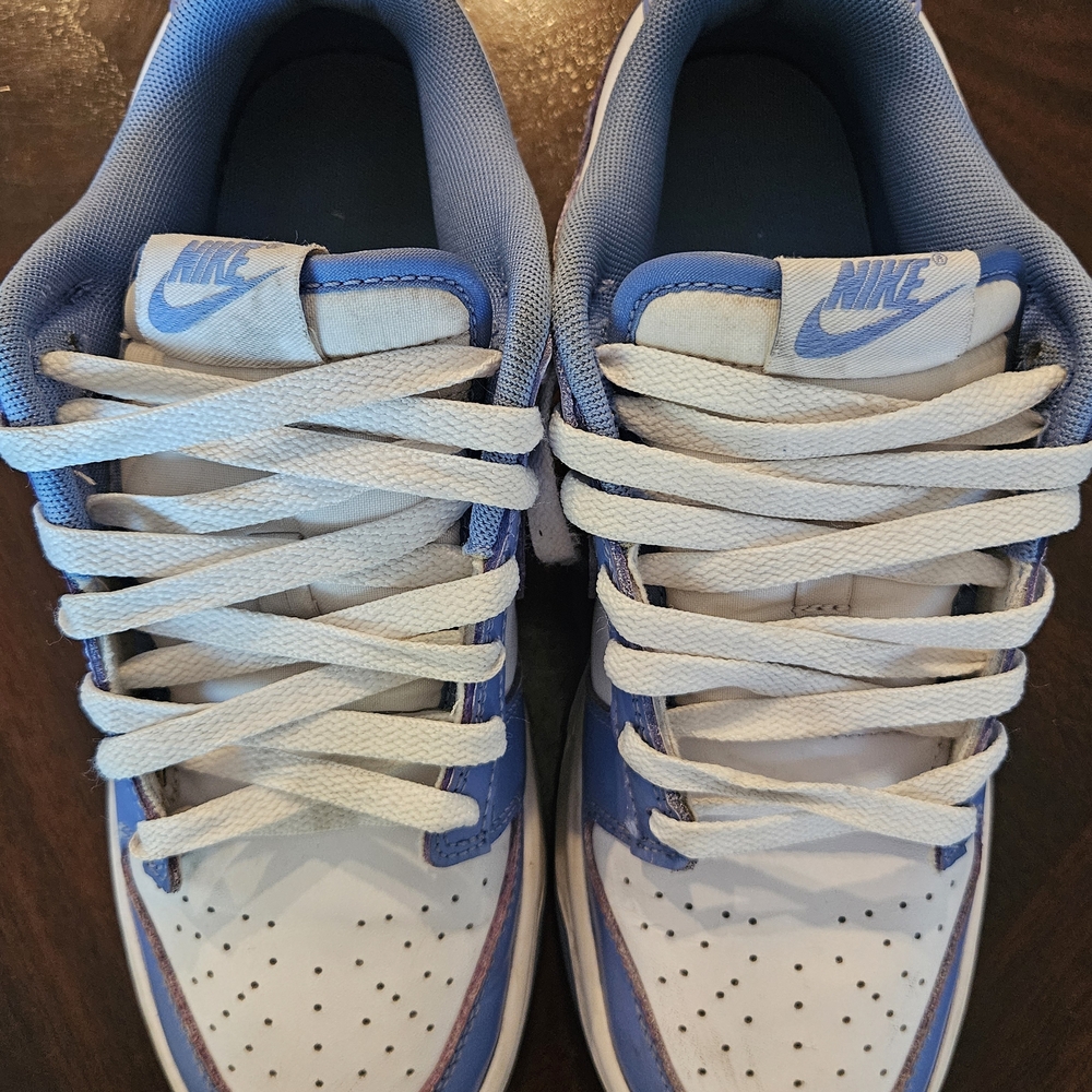 Nike Blue And White Sneakers Men's 7.5 - image 4